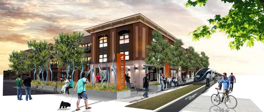 Revamping the neighborhoods of Ward 7 and 8 with increased commercial density.