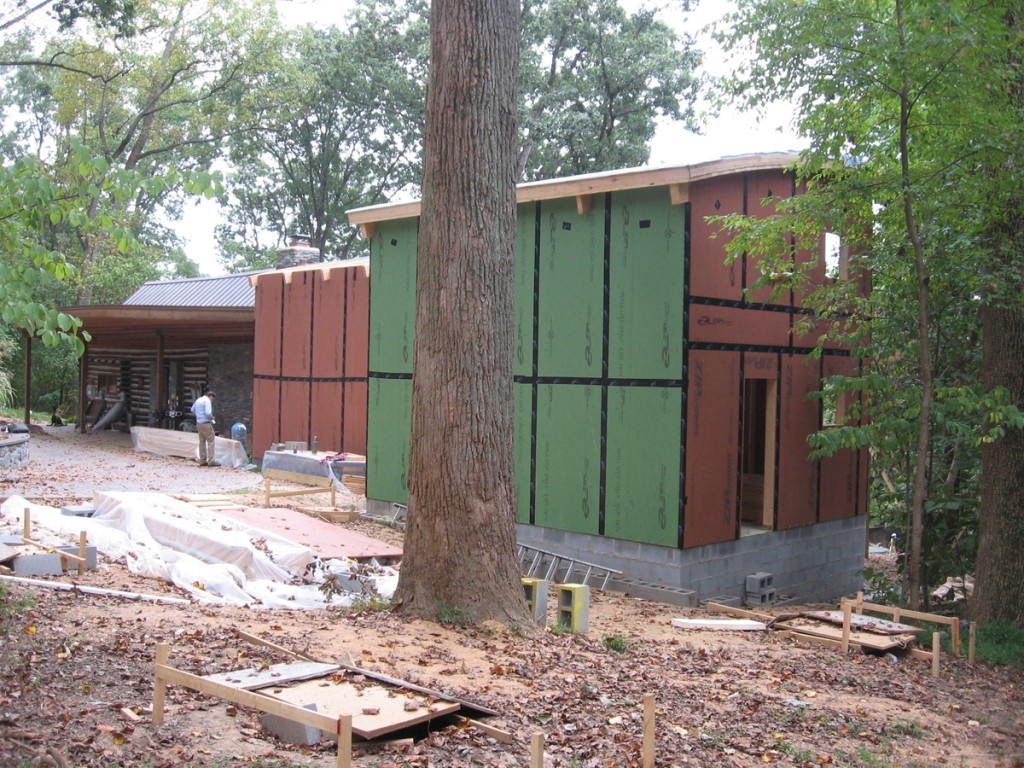 Before picture of cabins